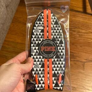 Black & orange surfboard case
